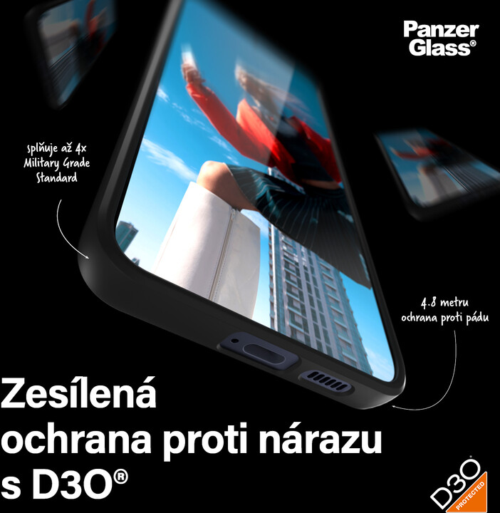 PanzerGlass ochranný kryt HardCase D3O pro Samsung Galaxy S24+, Black edition_1187524208