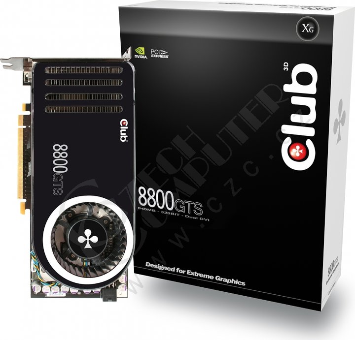 Club3D GeForce 8800GTS 320MB, PCI-E_1238494598