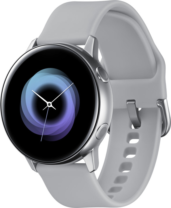 Samsung Galaxy Watch Active, stříbrná_813588016