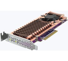 QNAP QM2-2P-384A - pro disky 2x SSD M.2 22110/2280 PCIe, (Gen3 x4)_1190284340