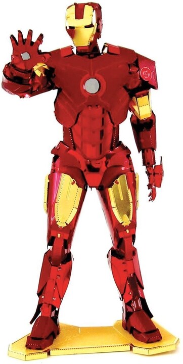 Stavebnice Metal Earth Marvel - Iron Man, kovová_1097915473
