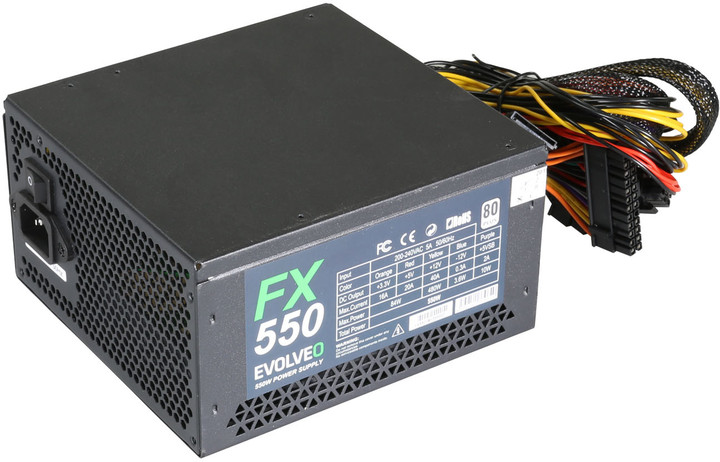 Evolveo FX 550 - 550W, bulk_5434009
