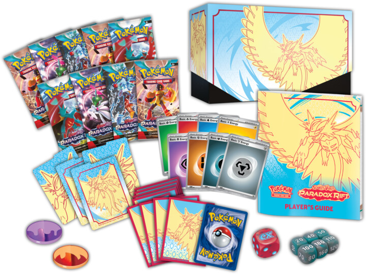 Karetní hra Pokémon TCG: Scarlet &amp; Violet Paradox Rift - Elite Trainer Box Roaring Moon_1860230343