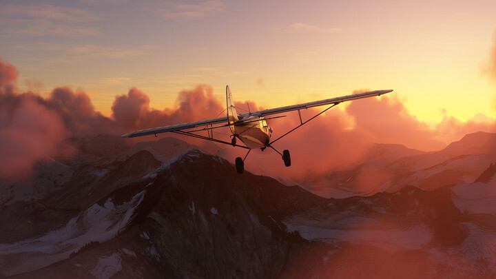 Prozkoumejte celý svět. Microsoft Flight Simulator vezme hráče do oblak