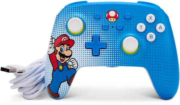 PowerA Enhanced Wired Controller, Mario Pop Art (SWITCH)_593891042