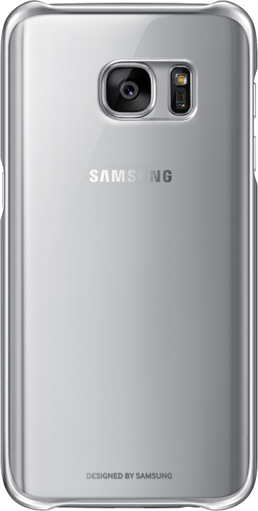 Samsung EF-QG930CS Clear Cover Galaxy S7, Silver_109540506