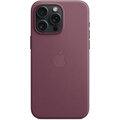 Apple kryt z tkaniny FineWoven s MagSafe na iPhone 15 Pro Max, morušově rudá_1119618700