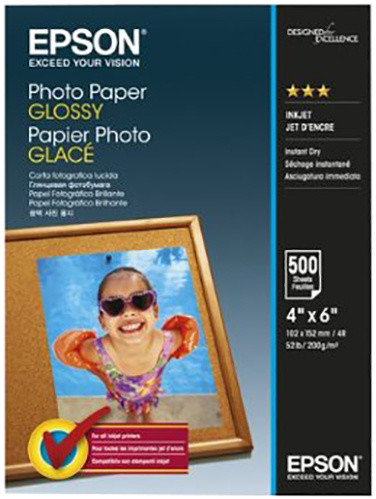 Epson Photo Paper Glossy, 10x15 cm, 500 listů, 200g/m2, lesklý_1693731558