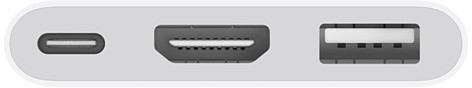 Apple USB-C Digital AV Multiport Adapter s HDMI_1880794350