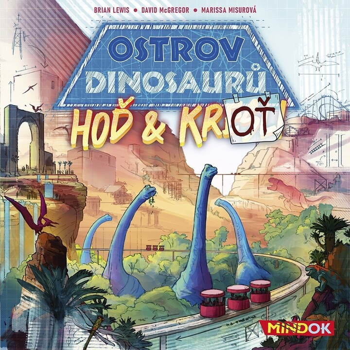 Desková hra Mindok Ostrov dinosaurů: Hoď a kroť_1652645461