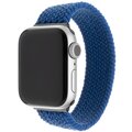 FIXED nylonový řemínek pro Apple Watch, 38/40mm, velikost S, modrá_1640409649