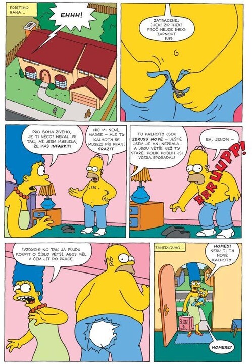 Komiks Simpsonovi: Komiksové extrabuřty_716175275