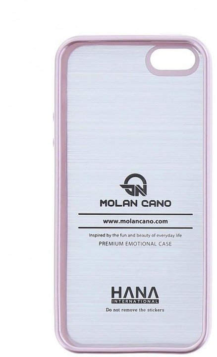 Molan Cano Jelly TPU Pouzdro pro Honor 9 Lite, růžově zlatá_239124044