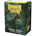 Ochranné obaly na karty Dragon Shield - Standard Sleeves Matte, zelená, 100 ks (63,5x88)_1365514099