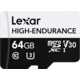 Lexar High-Endurance UHS-I U1 (Class 10) micro SDXC 64GB_1886181176