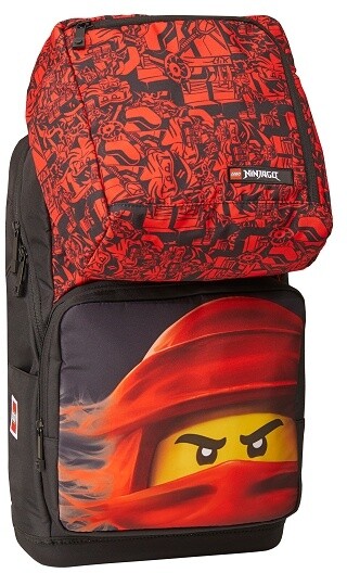 Batoh LEGO Ninjago Red Maxi Plus, školní set, 23L_460460857