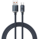Baseus nabíjecí / datový kabel Crystal Shine Series USB-A - USB-C, 100W, 1.2m, černá