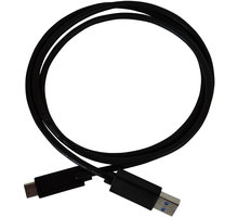 Kabel USB 3.1 C-TYPE, 1m, černý_463068610