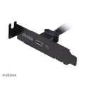 Akasa - USB 3.1 gen 2 Typ C PCI záslepka low profile_1485835911
