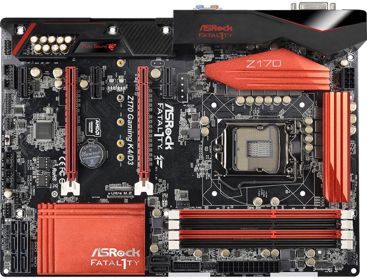 ASRock Fatal1ty Z170 Gaming K4/D3 - Intel Z170_808060365