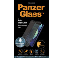 PanzerGlass ochranné sklo Edge-to-Edge Privacy pro Apple iPhone 12 Mini 5.4&quot;, 0.4mm, černá_1467220482