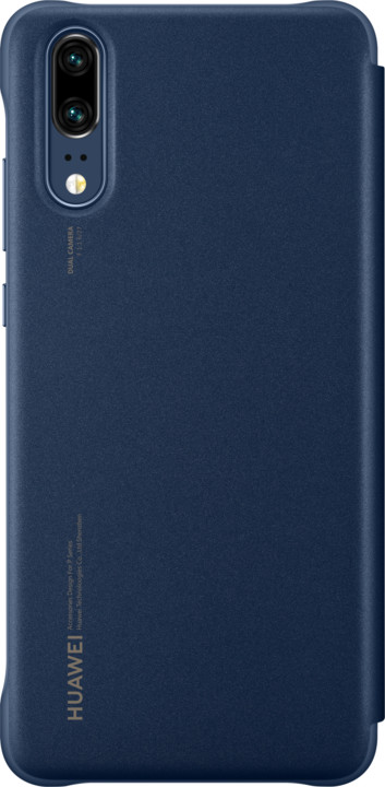 Huawei Original S-View Cover Pouzdro pro P20, modrá_127986703
