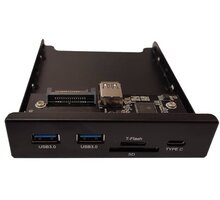 UNIBOS Front panel USB-C 3,5"