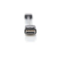 Digitus adaptér DisplayPort - HDMI, M/F, 15cm, černá_1919726785