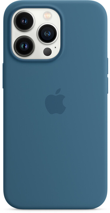 Apple silikonový kryt s MagSafe pro iPhone 13 Pro, ledňáčkově modrá_850605674