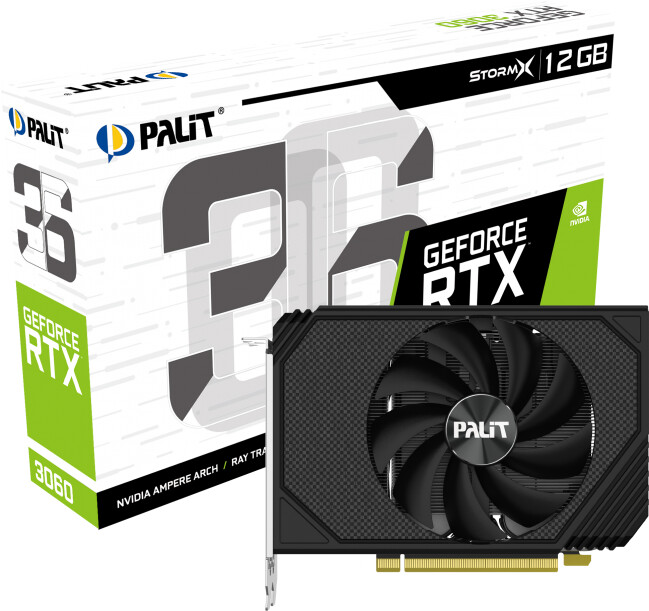 PALiT GeForce RTX 3060 StormX, LHR, 12GB GDDR6_1672744917