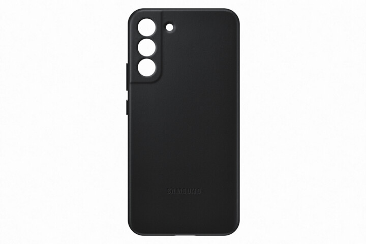 Samsung kožený zadní kryt pro Galaxy S22+, černá_151382574