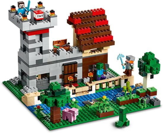 Extra výhodný balíček LEGO® Minecraft® - Kreativní box 21161, Podivný les 21168 a Králičí ranč 21181_1624571191