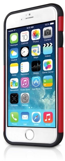 itSkins Evolution zadní kryt + folie pro Apple iPhone 6, červená_495130086