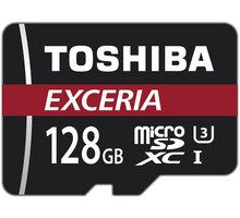 Toshiba Micro SDXC Exceria M302 128GB 90MB/s UHS-I U3 + adaptér_1473001458