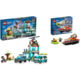 Extra výhodný balíček LEGO® City 60371 Zásahová centrála a 60373 Hasičská záchranná loď a člun