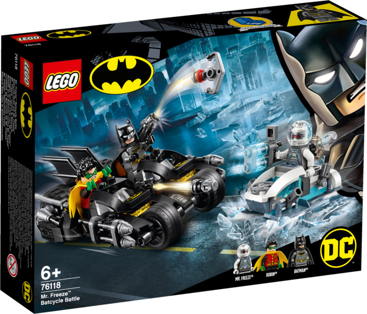 LEGO® DC Comics Super Heroes 76118 Mr. Freeze vs. Batman na Batmotorce_194702211