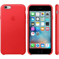 Apple iPhone 6 / 6s Leather Case, červená