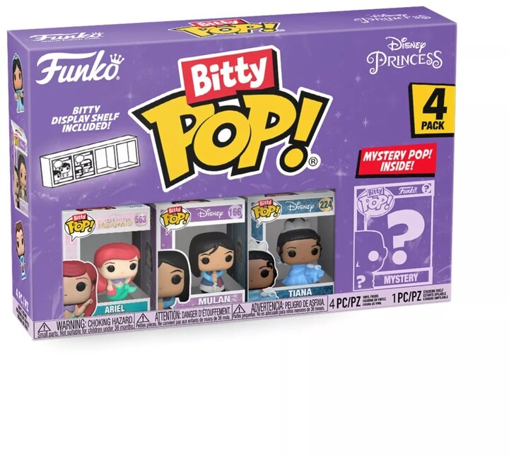 Figurka Funko Bitty POP! Disney Princess - Ariel 4-pack_516109588
