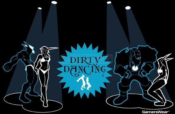 Tričko Dirty Dancing, černé (L)_1594940970