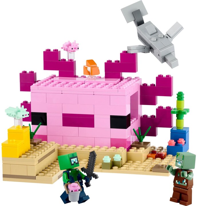 LEGO® Minecraft® 21247 Domeček axolotlů_1321039878