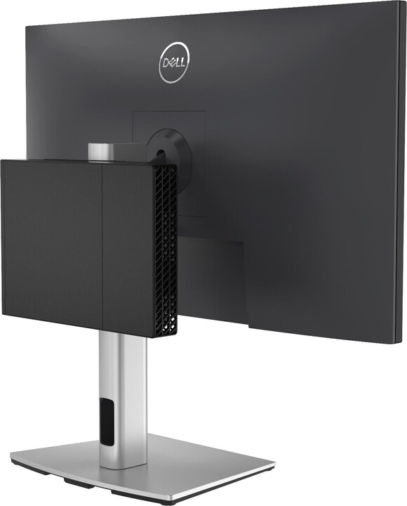 Dell stojan na monitor Micro Form Factor All-in-One Stand MFS22, 19&quot;-27&quot;, stříbrná_30822663