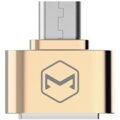 Mcdodo redukce z USB 2.0 A/F na microUSB (18x18x9 mm), zlatá_1485357583
