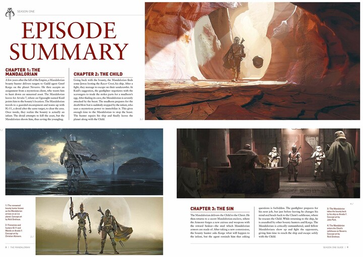 Kniha Star Wars: The Mandalorian - Guide to Season One Collectors Edition_952936111