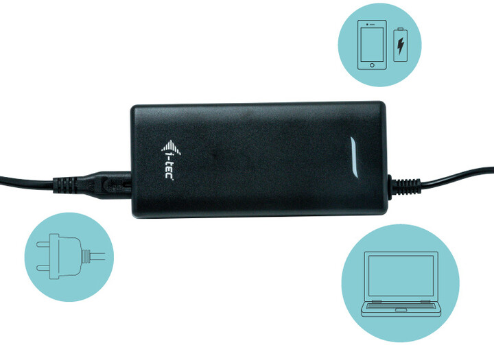 i-tec dokovací stanice USB-C, PD 100W + i-tec Universal Charger 112W_1684952603