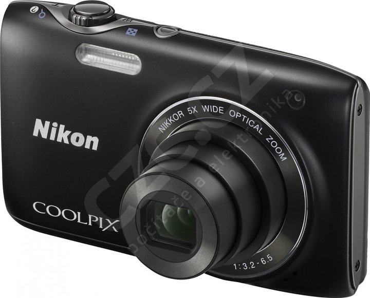 Nikon Coolpix S3100, černý_2032770142