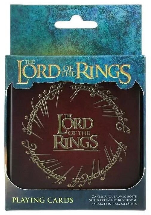 Hrací karty Lord Of The Rings: One Ring, plechová krabička_1186050430