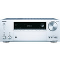 Onkyo TX-NR676E, stříbrná