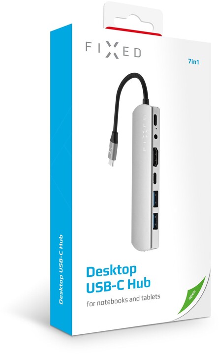 FIXED hliníkový hub 7v1 s USB-C pro notebooky a tablety_1732464414