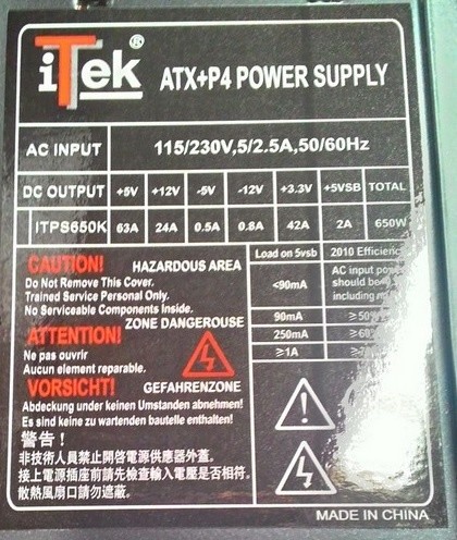 iTek ENERGY PIV 650, 650W, full black, retail_369807810