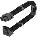 Akasa prodlužovací kabel G-Nexus PX16, 12+4-pin 12VHPWR Adaptér, 30cm, 90°_197155020